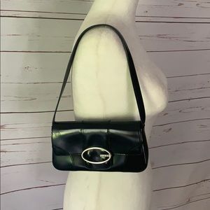 Guess Black vinyl Purse